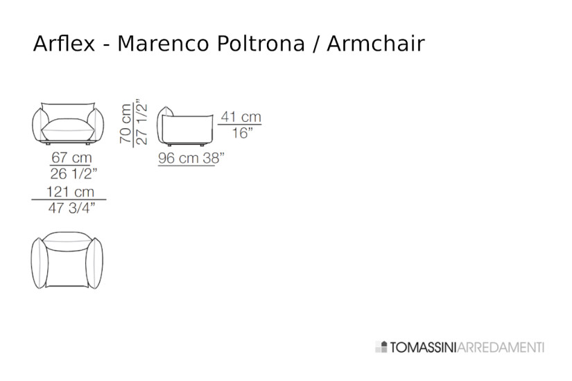 Fauteuil Marenco Arflex - 5