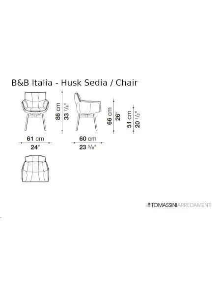 Husk Chair B&B Italia - 9