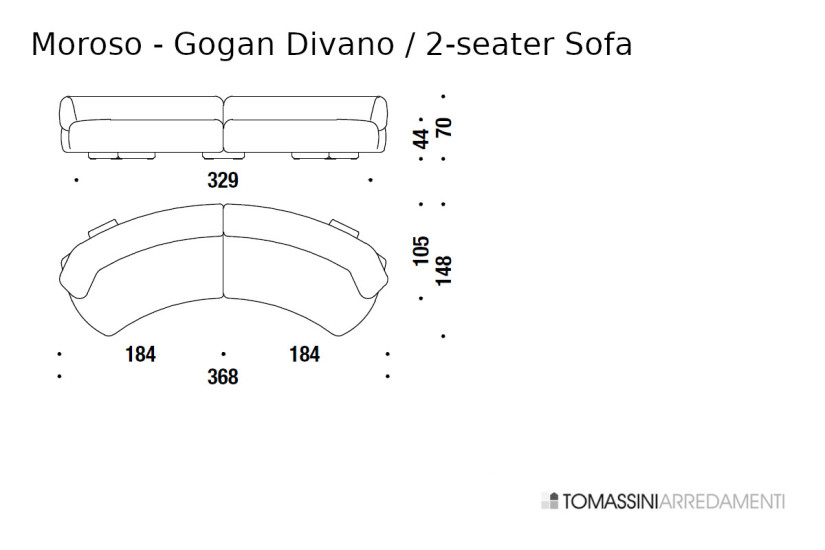 Divano Gogan Moroso - 8