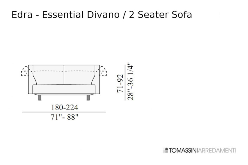 Divano Essential Edra - 7