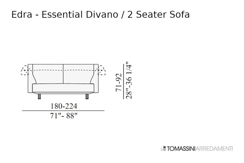 Essential Sofa Edra - 7