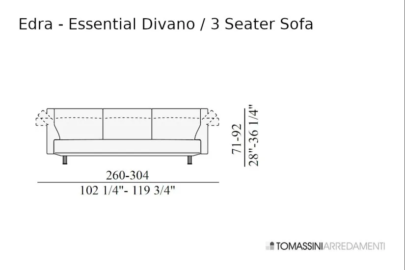 Essential Sofa Edra - 8