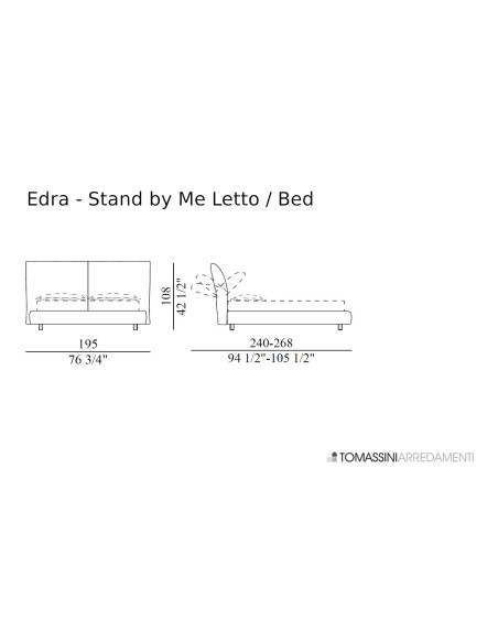 Stand by Me Bed Edra - 8
