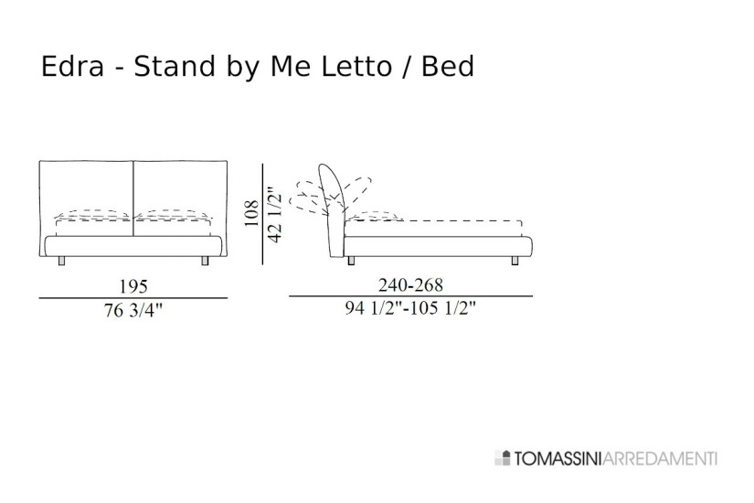 Letto Stand by Me Edra - 8