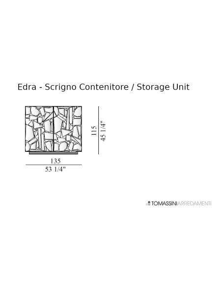 Contenitore Scrigno Edra - 8