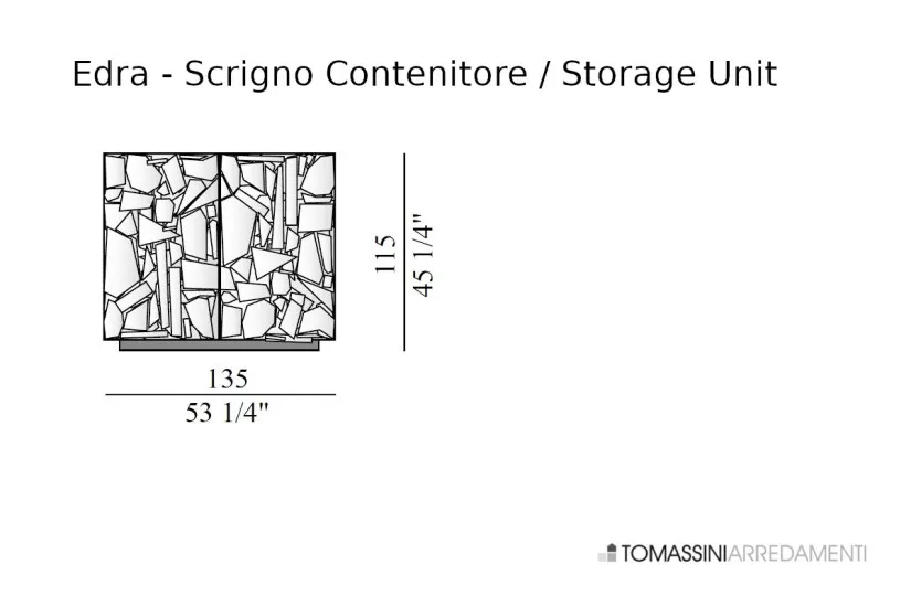Contenitore Scrigno Edra - 8