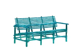 A’mare Outdoor Bench Edra - 1 2