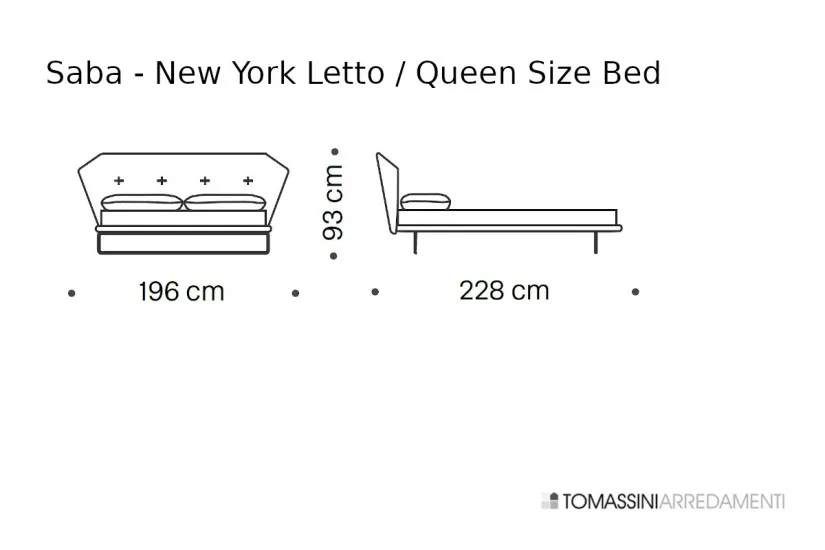 Letto New York Saba - 5