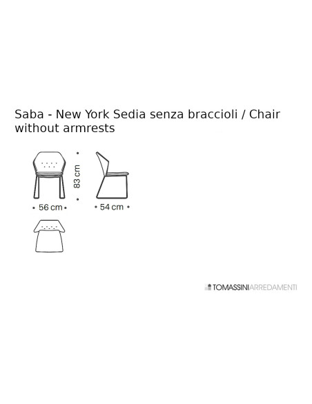 Sedia New York Saba - 7
