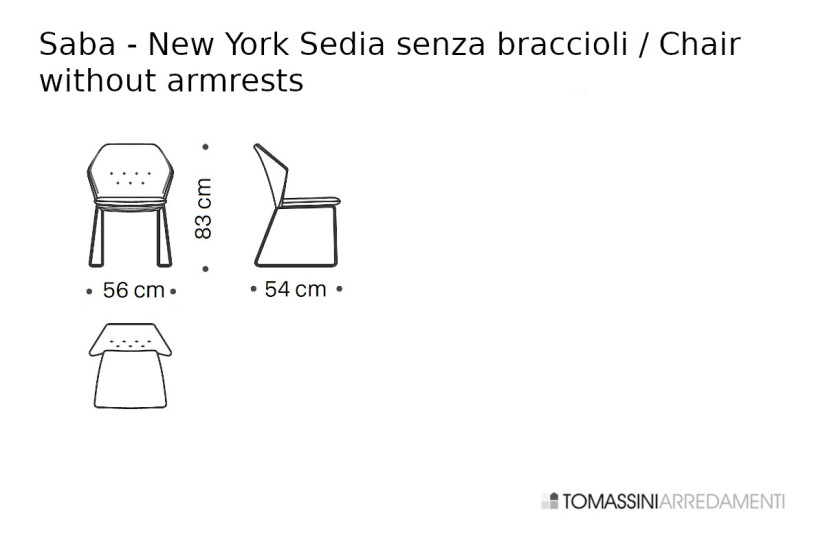 Sedia New York Saba - 7