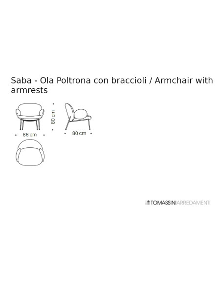Petit Fauteuil Ola Saba - 9