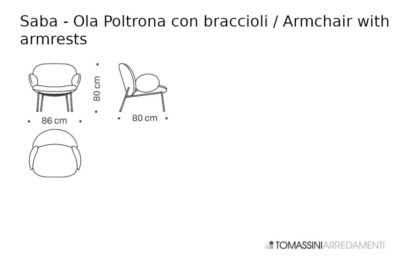 Petit Fauteuil Ola Saba - 9