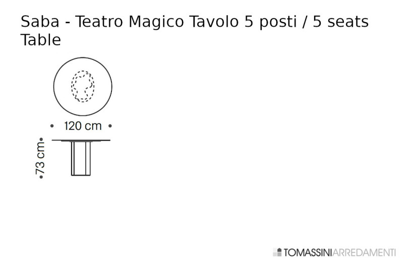 Teatro Magico Table Saba - 10