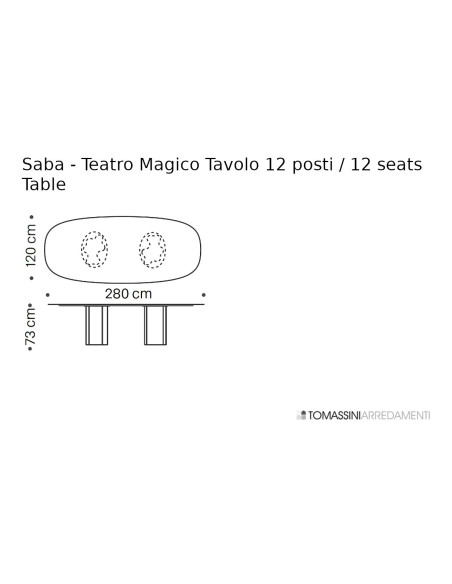 Teatro Magico Table Saba - 12
