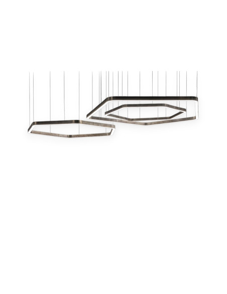 Lampada a sospensione Light Ring Horizontal Polygonal - Henge | Online Shop