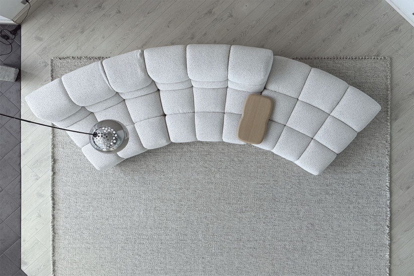 Canapé Tufty-Time 20 blanc (Offre Expo) B&B Italia - 5