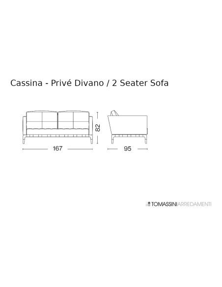 Privé Sofa Cassina - 4