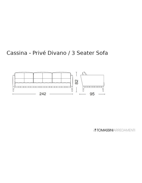 Divano Privé Cassina - 5
