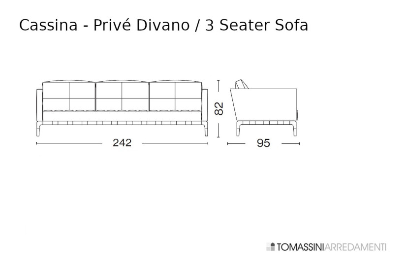 Divano Privé Cassina - 5