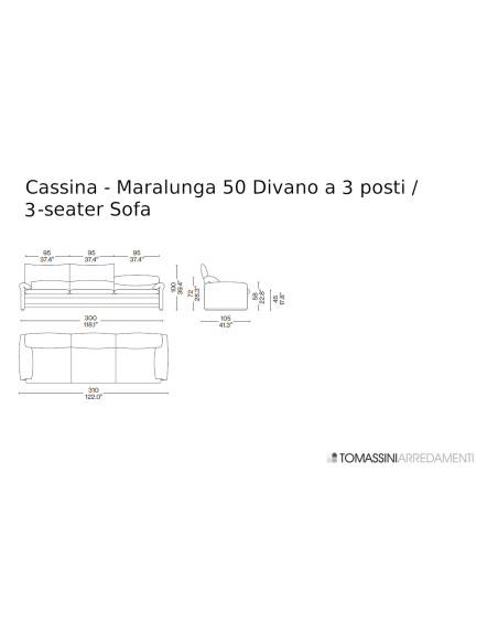 Canapé Maralunga 50 Cassina - 7