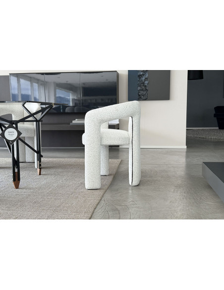 Sedia Dudet in tessuto bianco (Offerta Expo) Cassina - 2