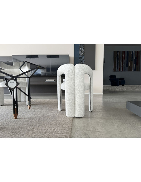Chaise Dudet en tissu blanc (Offre Expo) Cassina - 3