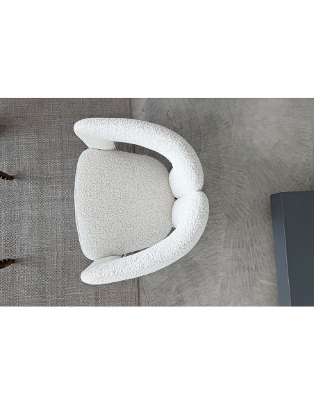 Chaise Dudet en tissu blanc (Offre Expo) Cassina - 4