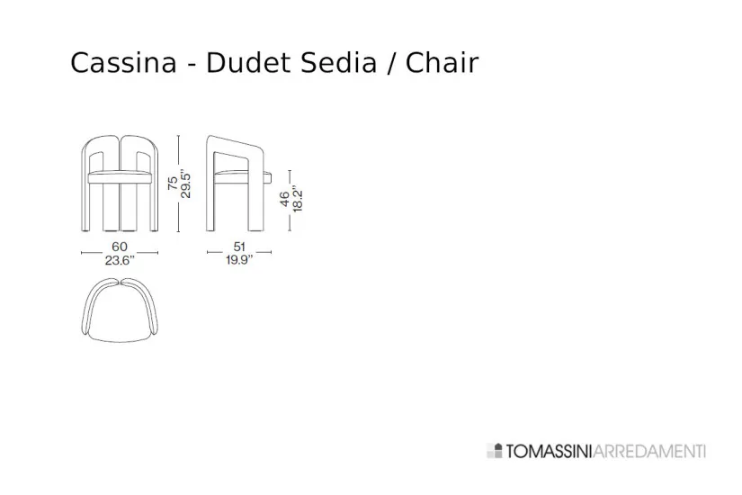 Dudet Chair Cassina - 13