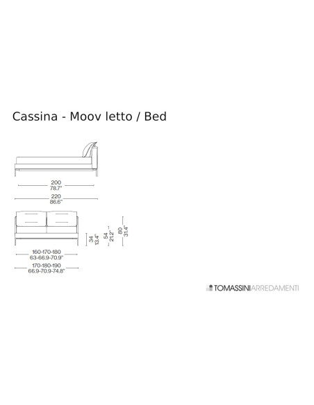 Letto Moov Cassina - 5