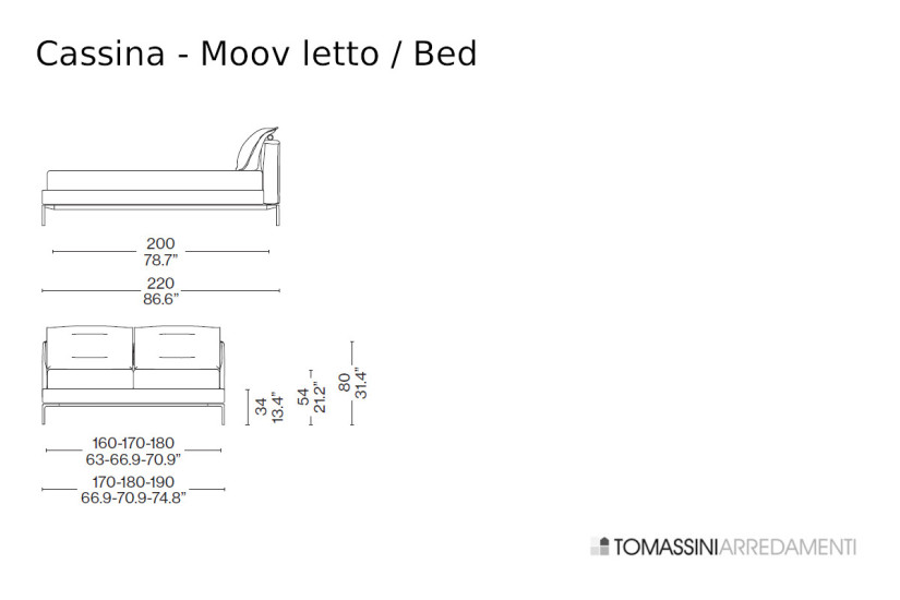 Letto Moov Cassina - 5