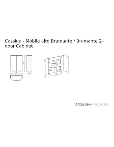 Mobile Contenitore Bramante Cassina - 8