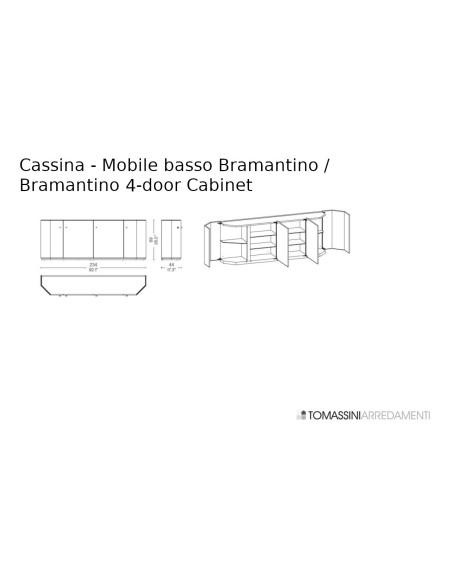 Mobile Contenitore Bramante Cassina - 9