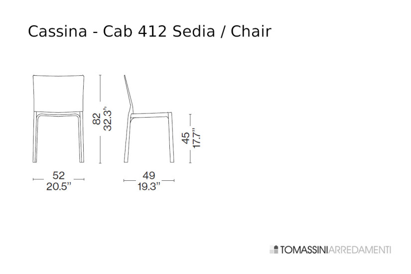 Sedia Cab Cassina - 8