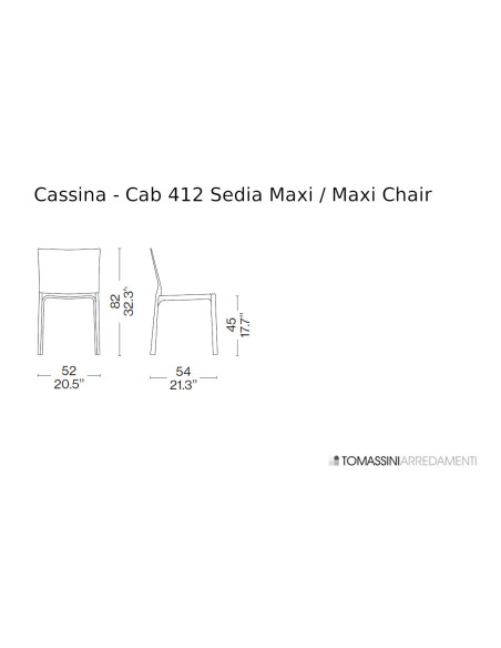 Sedia Cab Cassina - 9