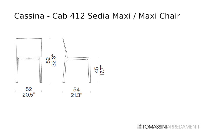 Cab Chair Cassina - 9