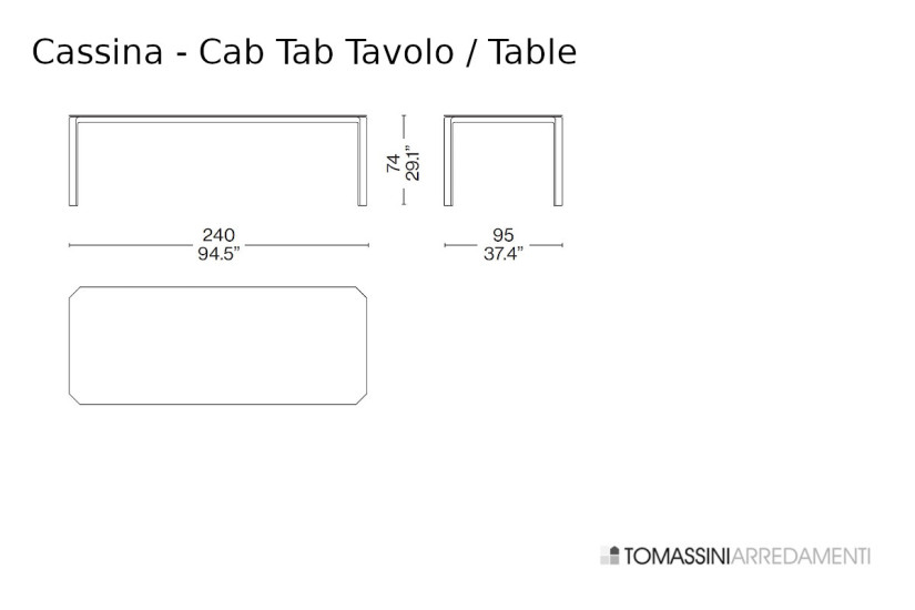 Table Cab Tab Cassina - 5