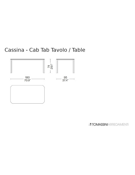 Table Cab Tab Cassina - 6
