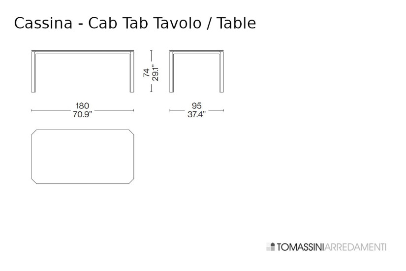 Table Cab Tab Cassina - 6