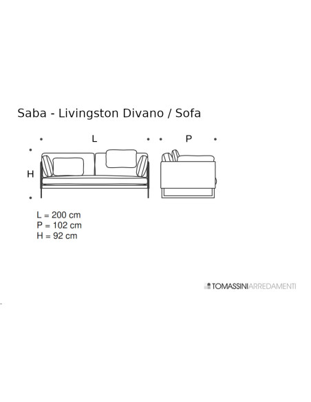 Livingston Sofa Saba - 8