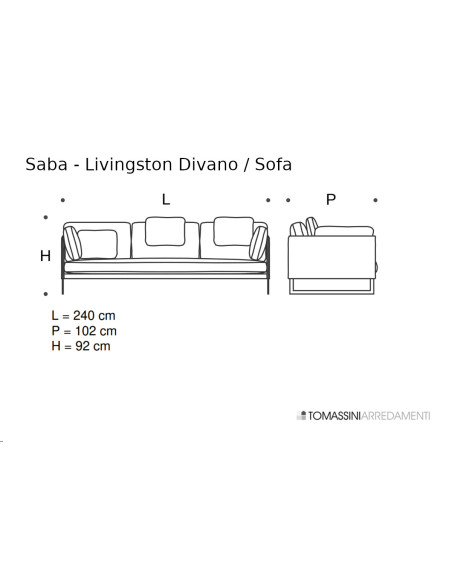 Livingston Sofa Saba - 9