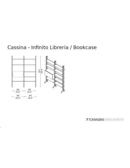 Bibliothèque Infinito Cassina - 5
