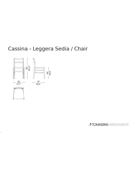 Chaise Leggera Cassina - 6