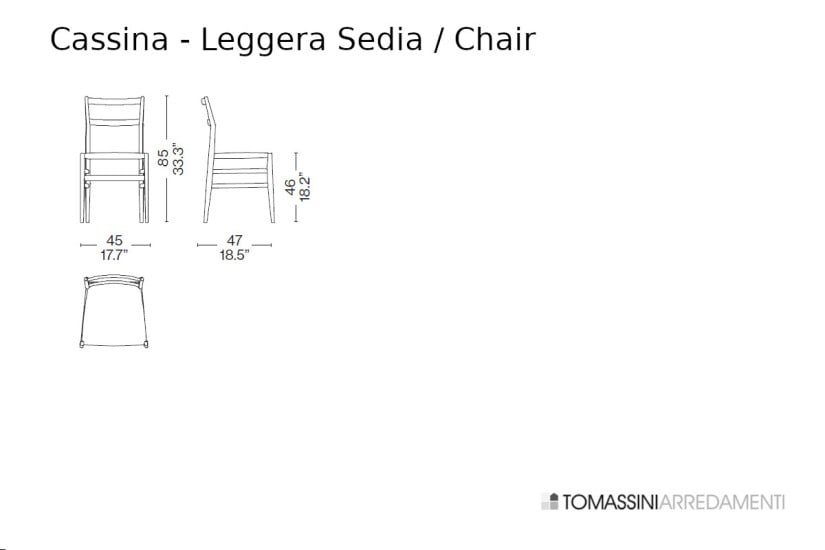 Chaise Leggera Cassina - 6