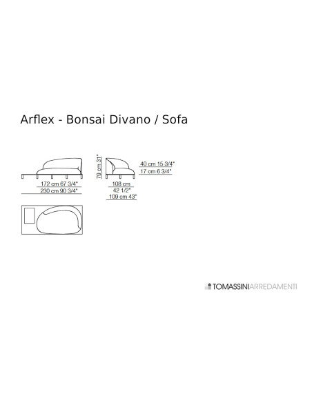 Bonsai Sofa Arflex - 6