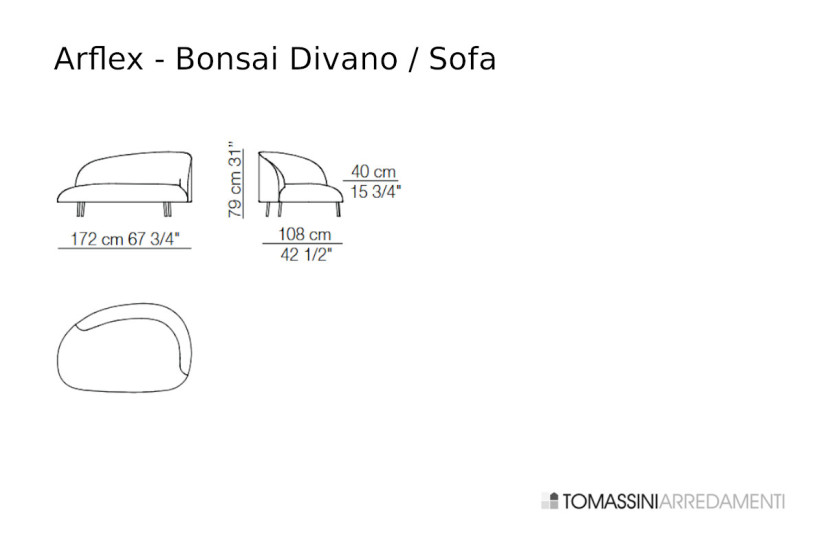 Bonsai Sofa Arflex - 7