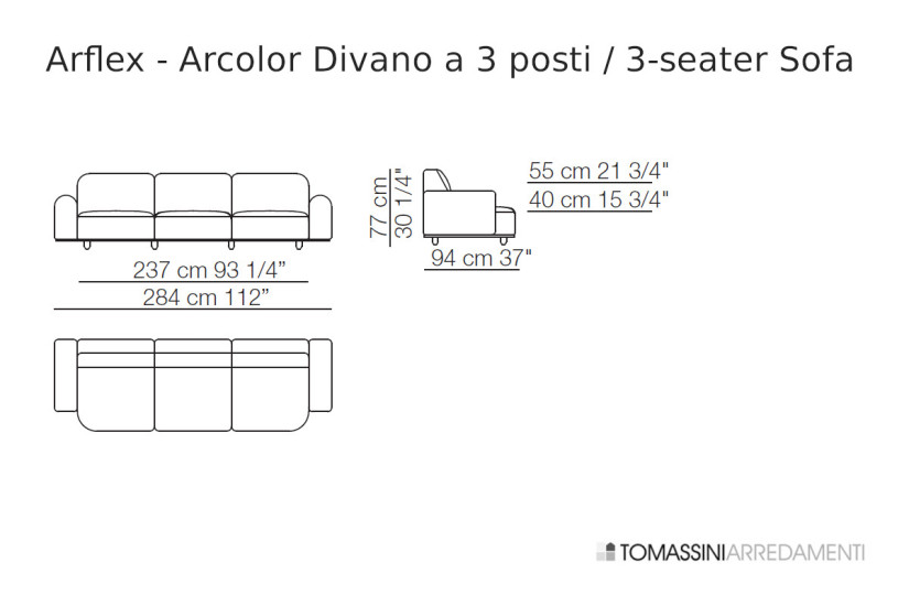 Canapé Arcolor Arflex - 9