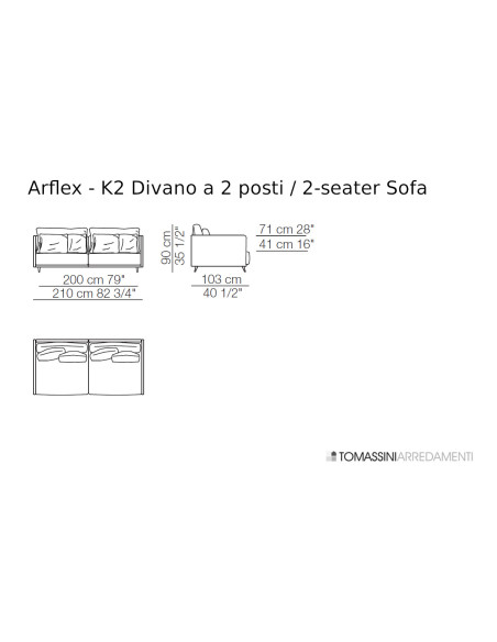 Divano K2 Arflex - 8