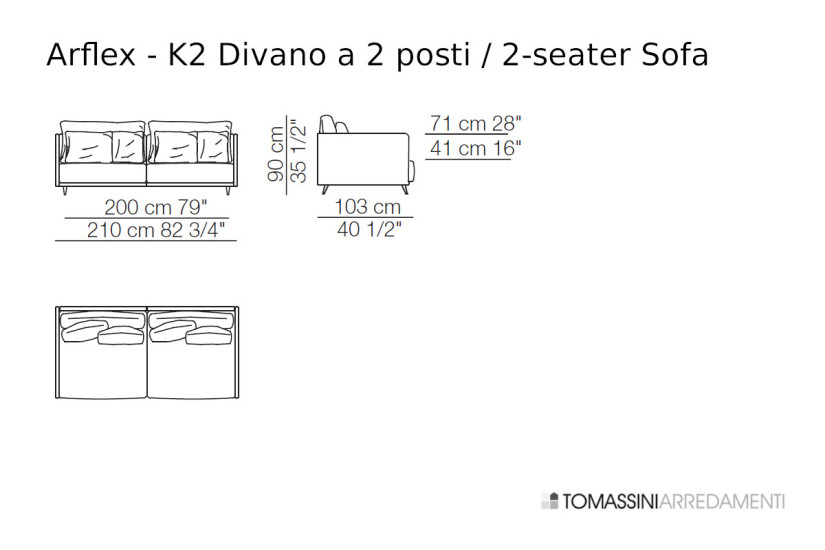 Canapé K2 Arflex - 8