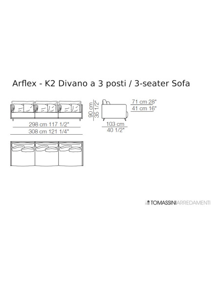 Divano K2 Arflex - 9