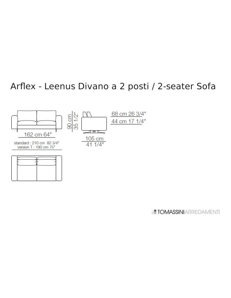 Canapé Leenus Arflex | Achats en Ligne